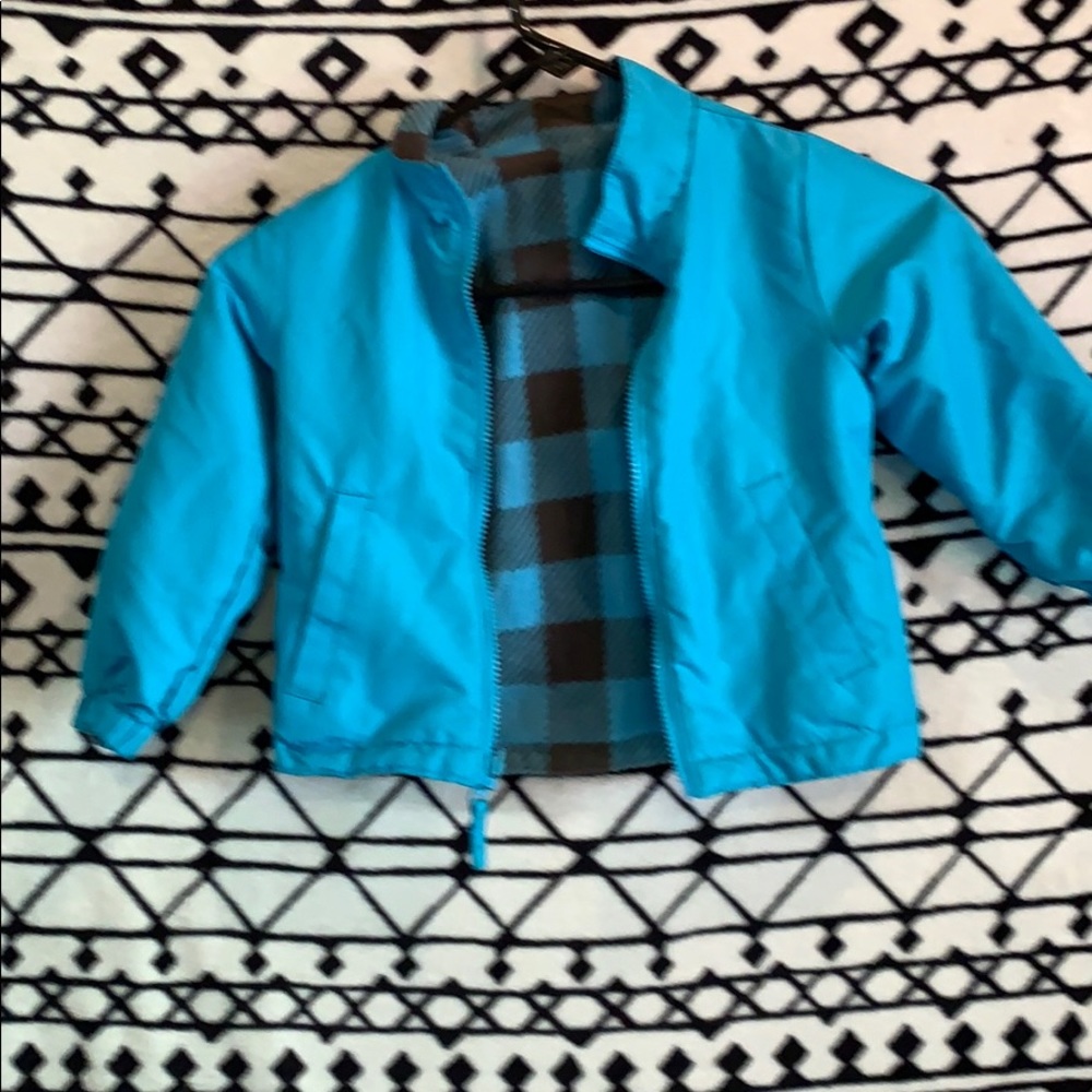 Boys toddler irreversible jacket 2t-3t